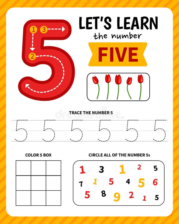 Kids learning material. royalty free illustration