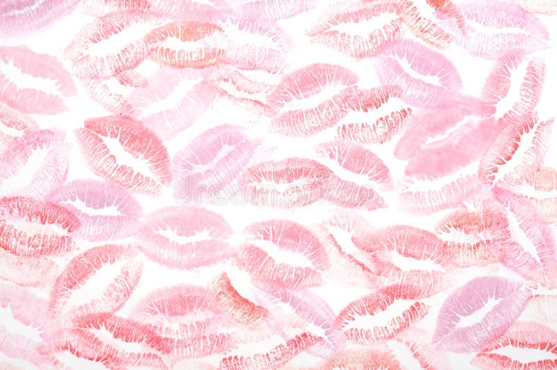 Print of kisses