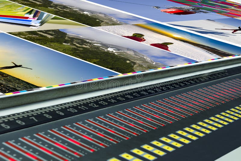 Print machine royalty free stock photos