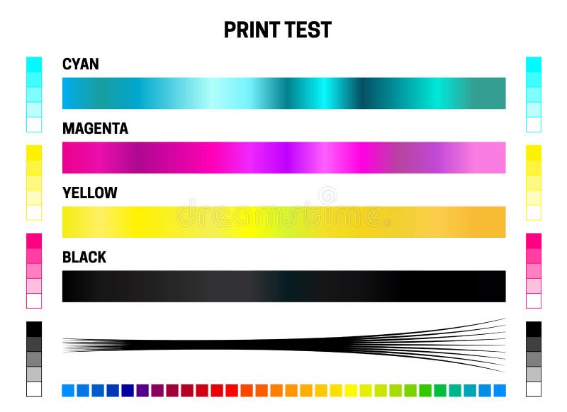 Bemyndigelse Træts webspindel er mere end Color Chart Print Test Stock Illustrations – 147 Color Chart Print Test  Stock Illustrations, Vectors & Clipart - Dreamstime