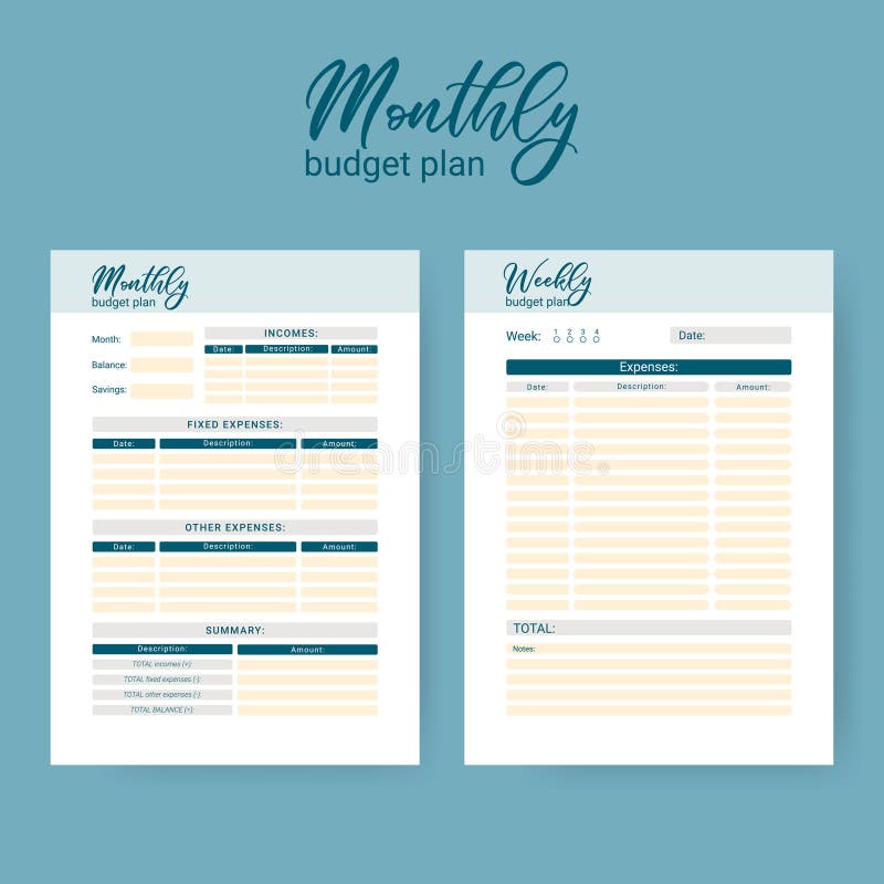 Mon budget planner 