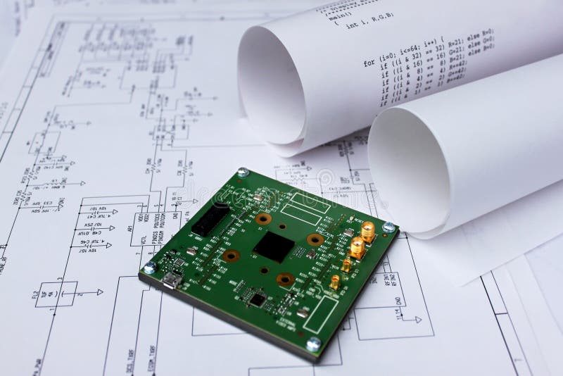 Printed circuit board,circuit diagram,software