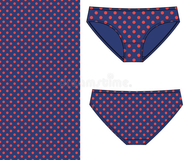 Polka Dots Underwear Stock Illustrations – 86 Polka Dots Underwear