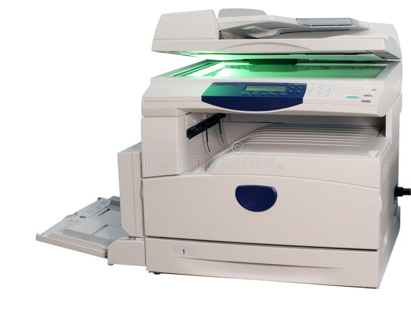 Printer stock image