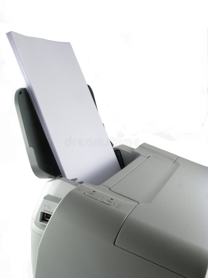 Printer stock photography
