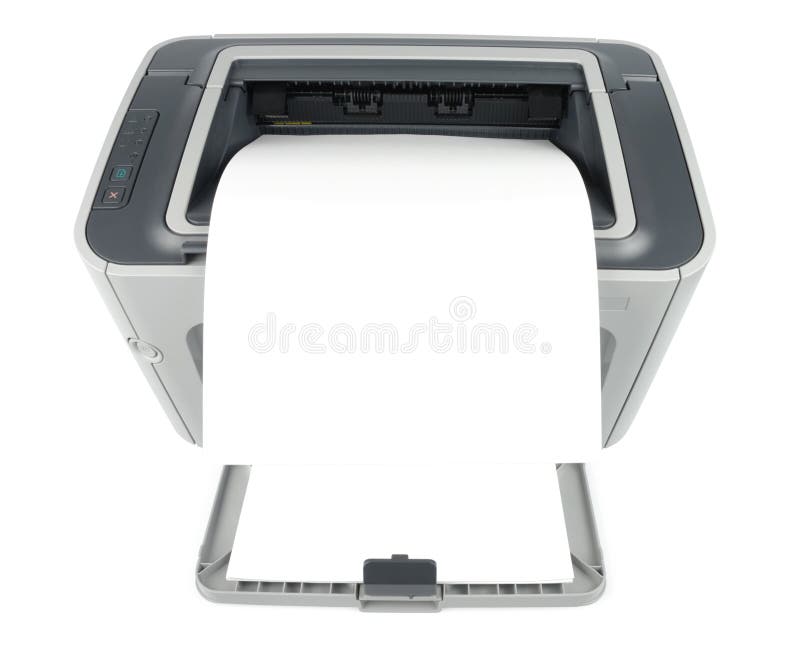 Printer With Blank Sheet royalty free stock photos