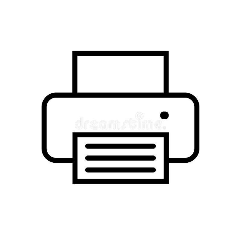 Icon Printer Stock – Printer Stock Illustrations, Vectors & Clipart - Dreamstime