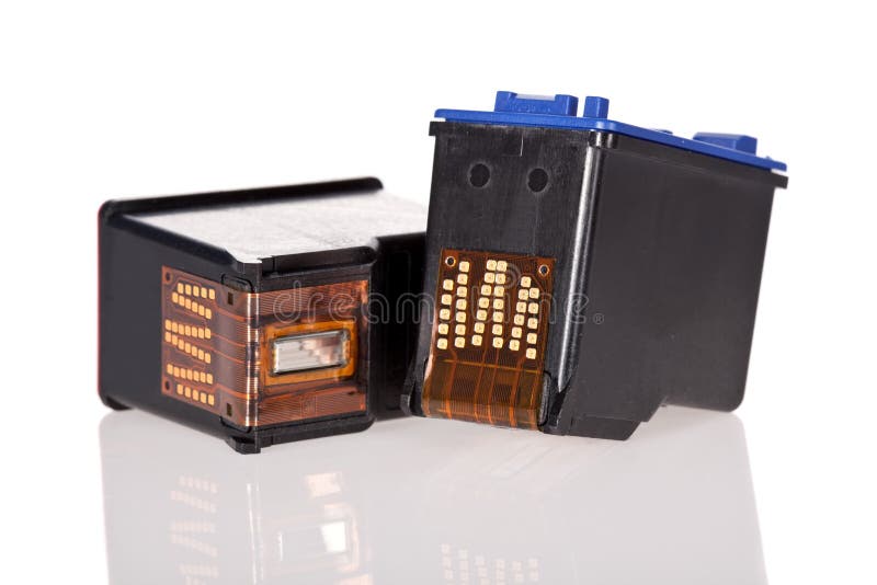 Cartridges stock image. Image of design, orange, magenta 6914989