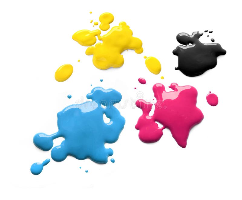 Printing inks cmyk