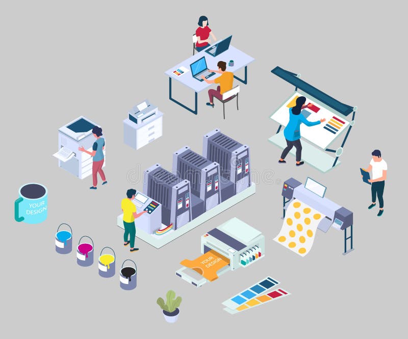 Vector Isometric Copy Print Shop Stock Illustrations – 21 Vector Isometric Copy Print Shop Stock Illustrations, Vectors & Clipart - Dreamstime