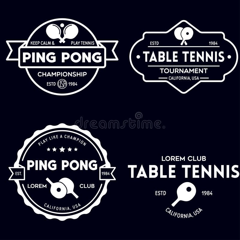Pong Elements Stock Illustrations 672 Pong Elements Stock