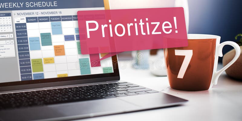 Prioritize Effectivity Focus Order Rank Tasks Urgent Concept