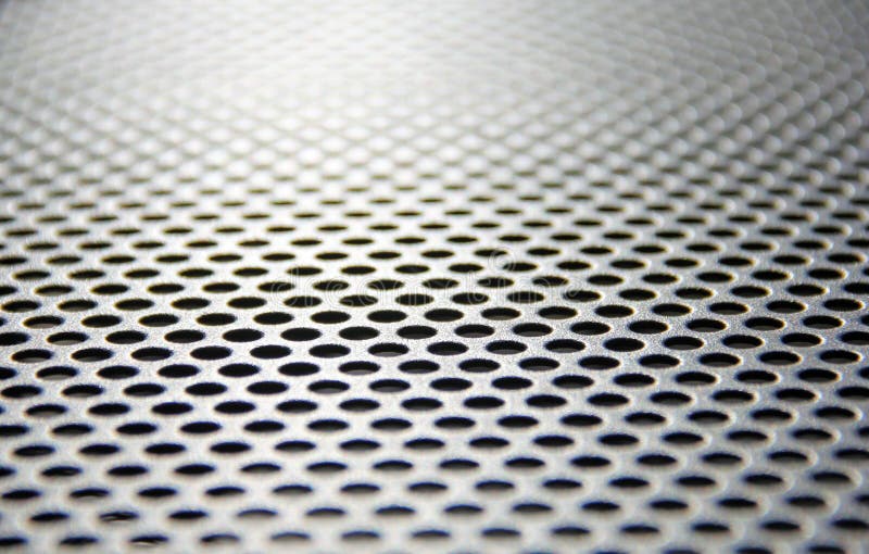 Priorità alta d'acciaio e distanza della sfuocatura del setaccio a maglie fotografie stock libere da diritti Priorità alta d'acciaio e distanza della sfuocatura del setaccio a maglie fotografie stock libere da diritti