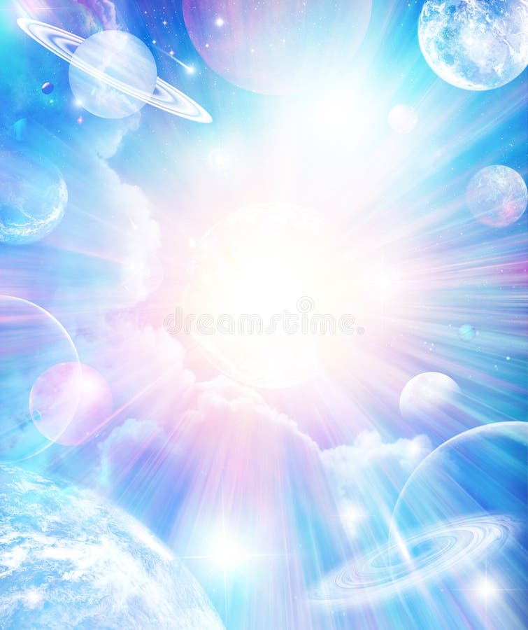 Priorità bassa astratta dell'universo illustrazione vettoriale Priorità bassa astratta dell'universo illustrazione vettoriale