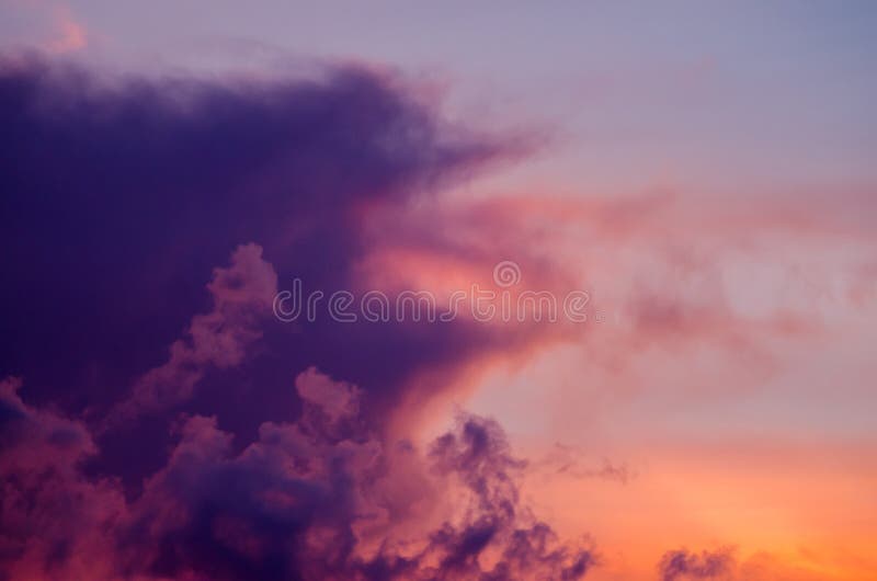 Priorità bassa astratta della natura Rosa drammatico e lunatico, porpora e fotografia stock Priorità bassa astratta della natura Rosa drammatico e lunatico, porpora e fotografia stock
