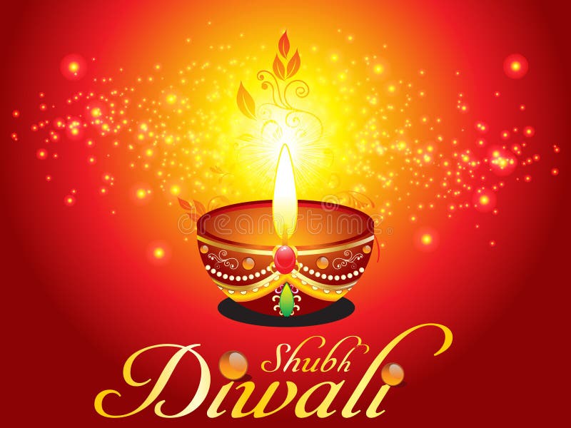 Priorità bassa astratta di diwali con la scintilla royalty illustrazione gratis Priorità bassa astratta di diwali con la scintilla royalty illustrazione gratis