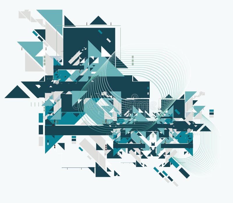 Priorità bassa astratta di tecnologia illustrazione di stock Priorità bassa astratta di tecnologia illustrazione di stock