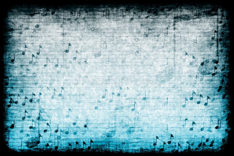 A Music Themed Abstract Grunge Background Texture. A Music Themed Abstract Grunge Background Texture