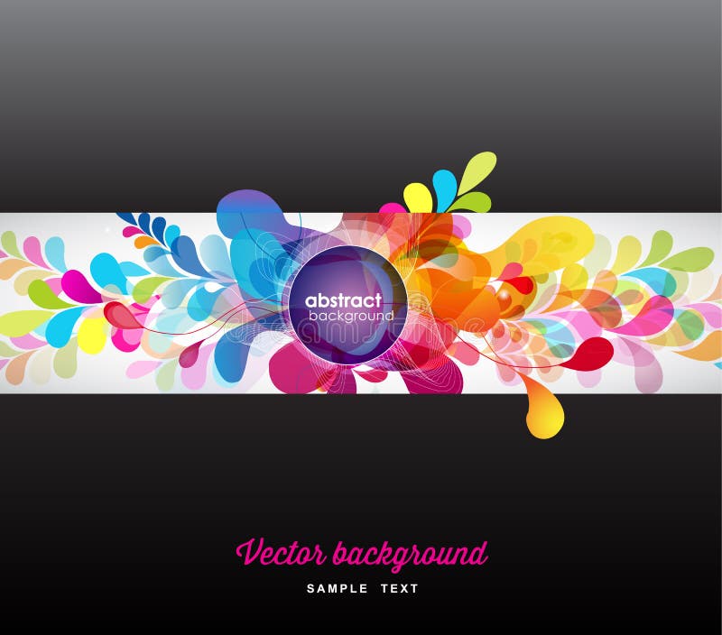 Priorità bassa colorata estratto con i cerchi illustrazione di stock Priorità bassa colorata estratto con i cerchi illustrazione di stock