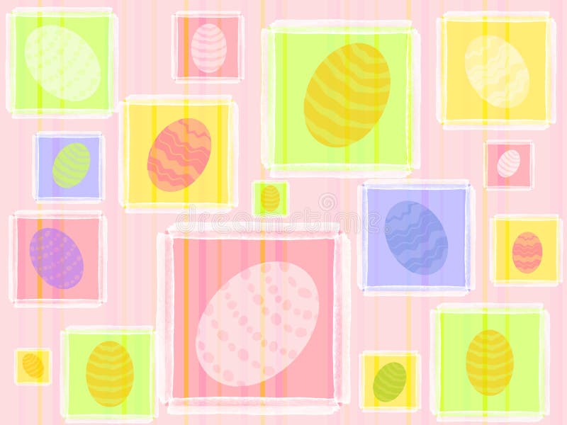 Priorità bassa Colourful del reticolo delle uova di Pasqua royalty illustrazione gratis Priorità bassa Colourful del reticolo delle uova di Pasqua royalty illustrazione gratis