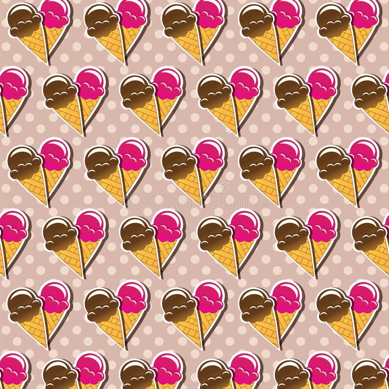 Priorità bassa del gelato illustrazione vettoriale Priorità bassa del gelato illustrazione vettoriale