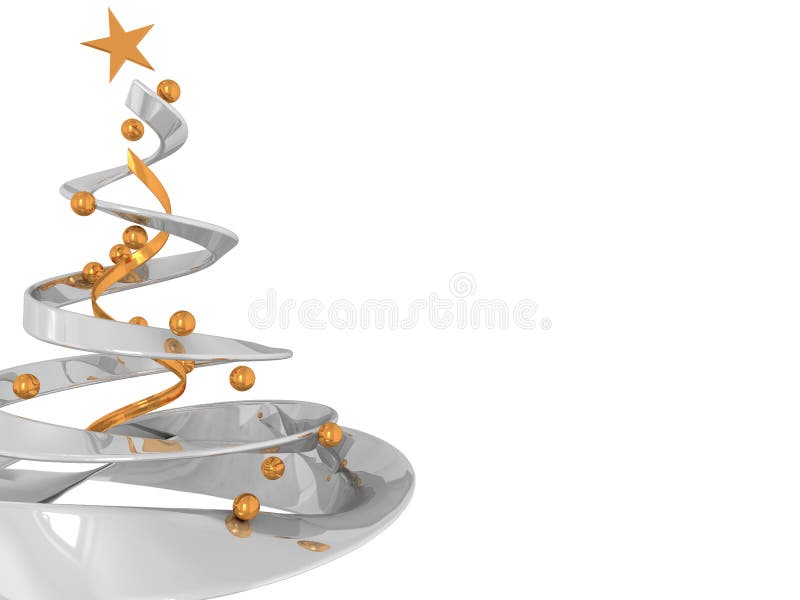 Sfondo albero di Natale royalty illustrazione gratis