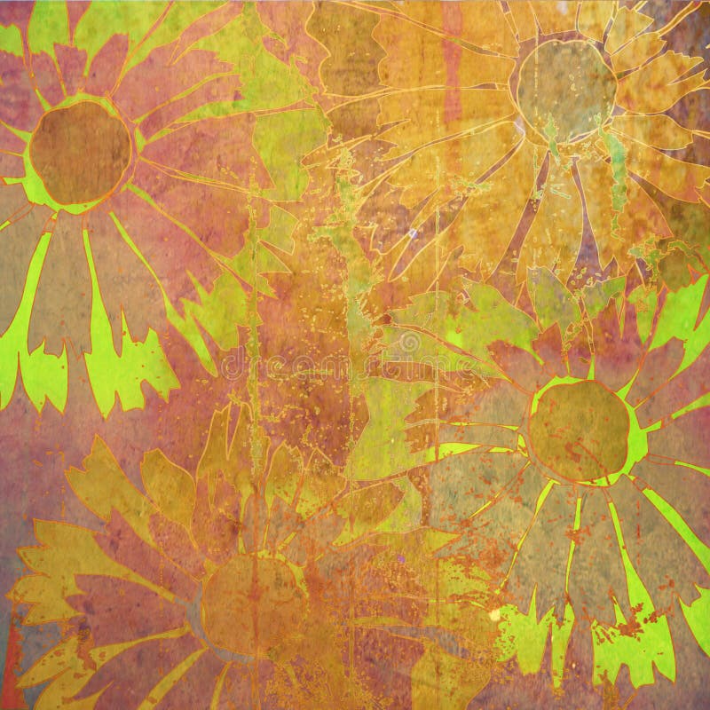 Priorità bassa dell'annata del grunge di arte illustrazione vettoriale Priorità bassa dell'annata del grunge di arte illustrazione vettoriale
