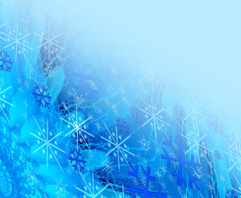 Priorità bassa dell'azzurro di natale illustrazione di stock Priorità bassa dell'azzurro di natale illustrazione di stock