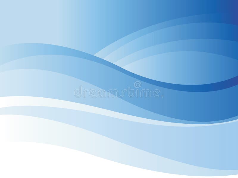 Priorità bassa dell'onda blu royalty illustrazione gratis Priorità bassa dell'onda blu royalty illustrazione gratis