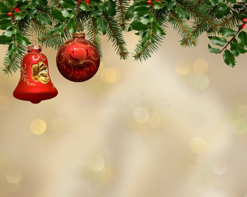 Priorità bassa dell'ornamento di natale fotografia stock libera da diritti Priorità bassa dell'ornamento di natale fotografia stock libera da diritti