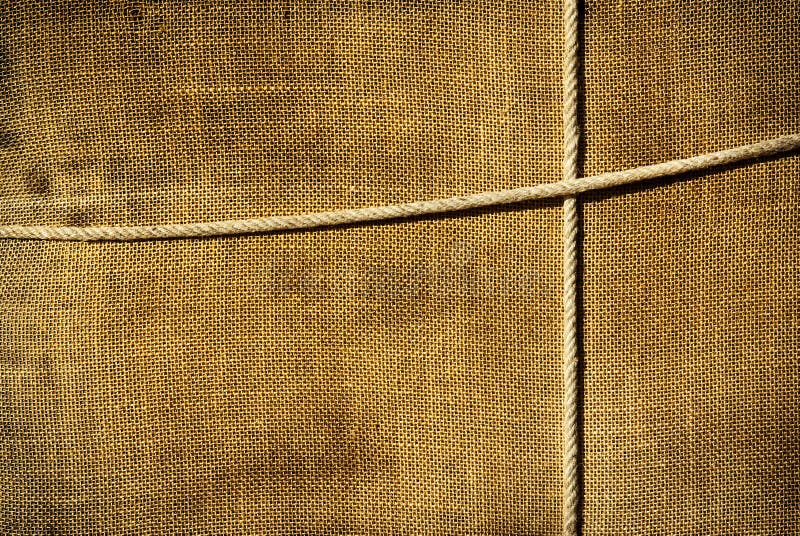 Priorità bassa della tela di sacco immagine stock libera da diritti Priorità bassa della tela di sacco immagine stock libera da diritti