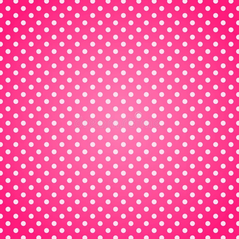 Priorità bassa dentellare dei puntini di Polka illustrazione vettoriale