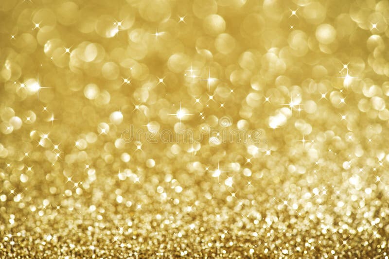 Christmas gold blinking background. Golden Dust. Christmas gold blinking background. Golden Dust