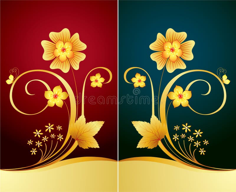 Priorità bassa floreale elegante illustrazione vettoriale