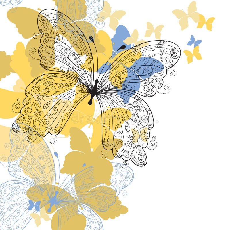 Priorità bassa floreale elegante illustrazione di stock