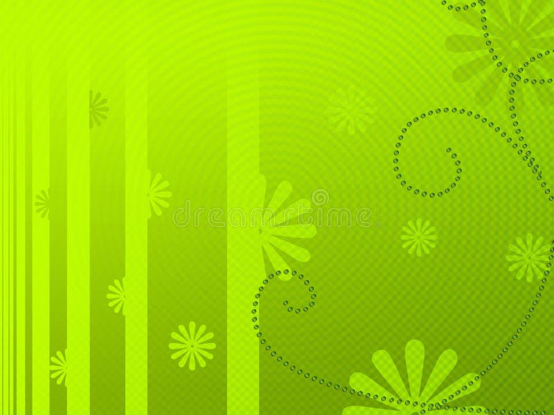 Priorità bassa floreale verde chiaro illustrazione di stock