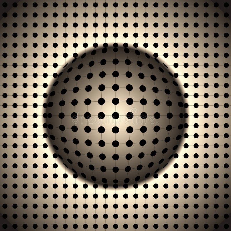 Priorità bassa geometrica di illusioni illustrazione vettoriale Priorità bassa geometrica di illusioni illustrazione vettoriale