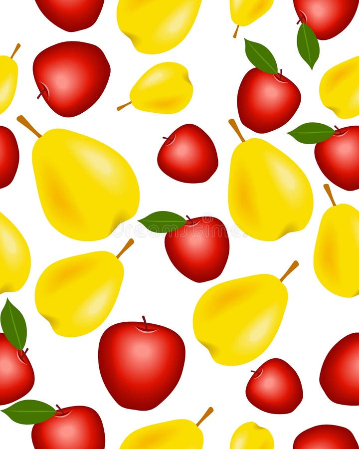 Priorità bassa senza giunte con la frutta illustrazione vettoriale Priorità bassa senza giunte con la frutta illustrazione vettoriale