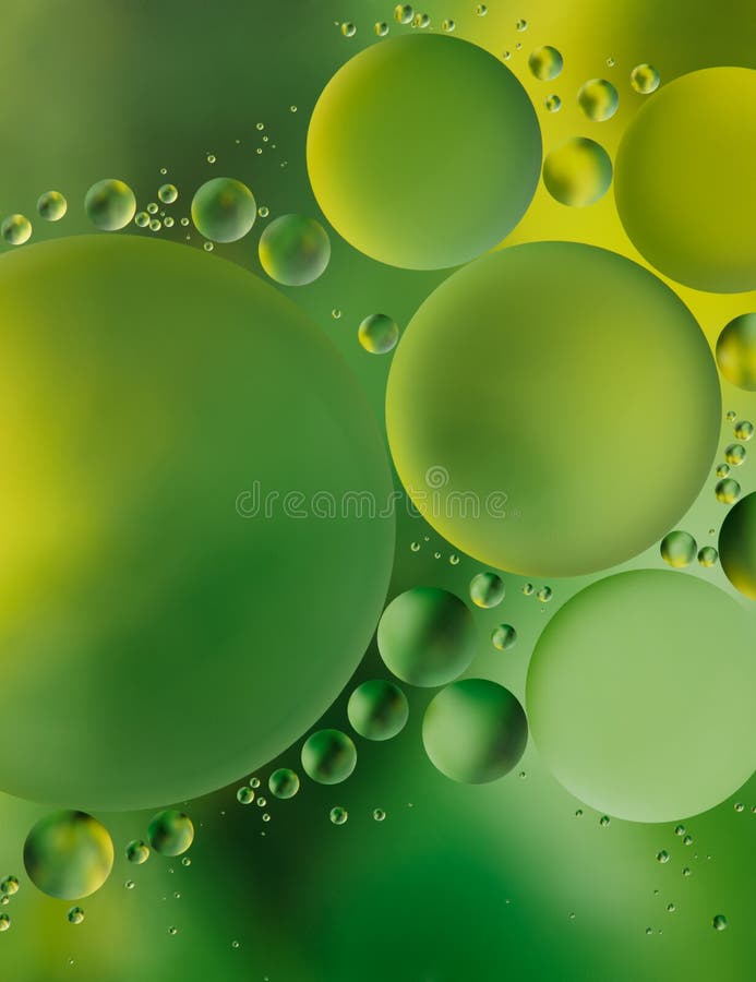 Priorità bassa verde della bolla fotografia stock Priorità bassa verde della bolla fotografia stock