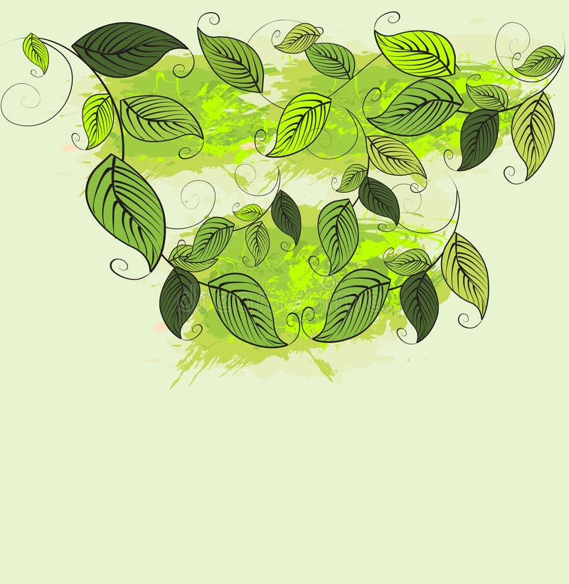 Priorità bassa verde della sorgente illustrazione vettoriale Priorità bassa verde della sorgente illustrazione vettoriale