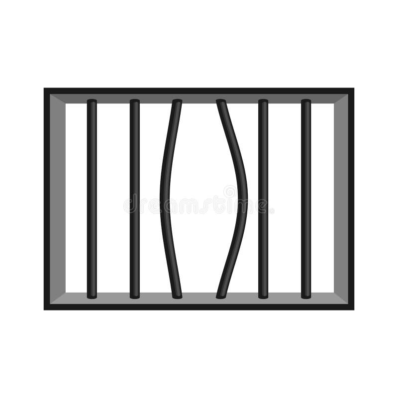 A prisoner escapes from prison jailbreak Vector Image