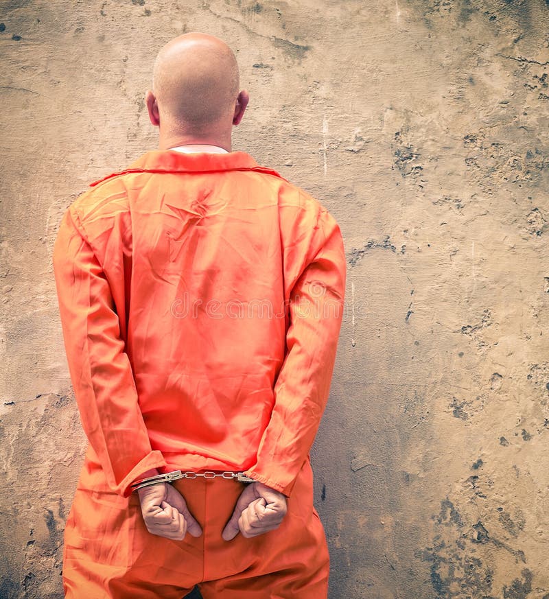 Prisonniers menottés attendant la peine de mort photo stock Prisonniers menottés attendant la peine de mort photo stock