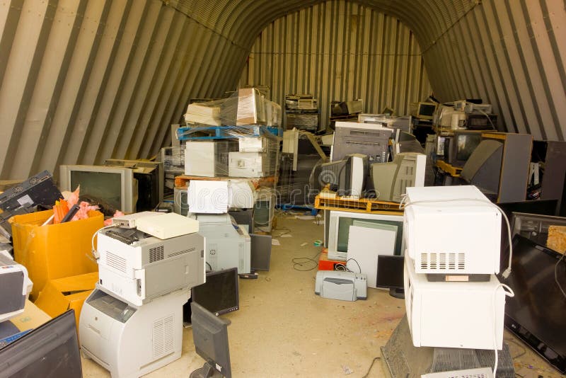 A well-organized waste management facility as seen in the northwest territories. A well-organized waste management facility as seen in the northwest territories