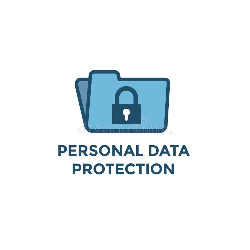 Page/privacy Policy Privacy Policy - GDPR Icon Set and Web Header Banner Stock Vector