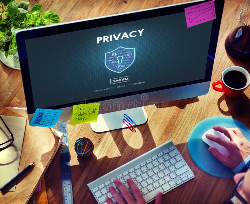Privacy Private Secret Security Protection Concept stock photos Privacy Private Secret Security Protection Concept stock photos