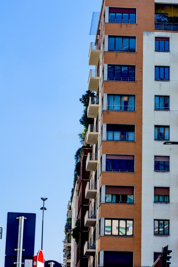 Private Flats House in Italy Stock Photo Image of house, multistory