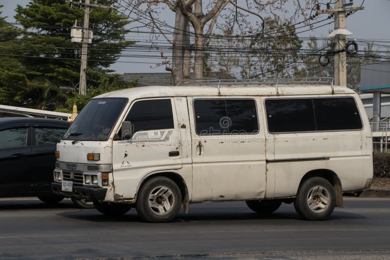 Private Old Isuzu Buddy Van Editorial Image - Image of transporter ...