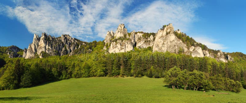 Priveliște frumoasă a alpilor austrieci. royalty free stock photo