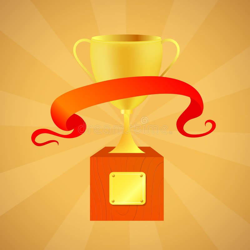 Prize Cup Cartoon Stock Photo - Image: 38716150