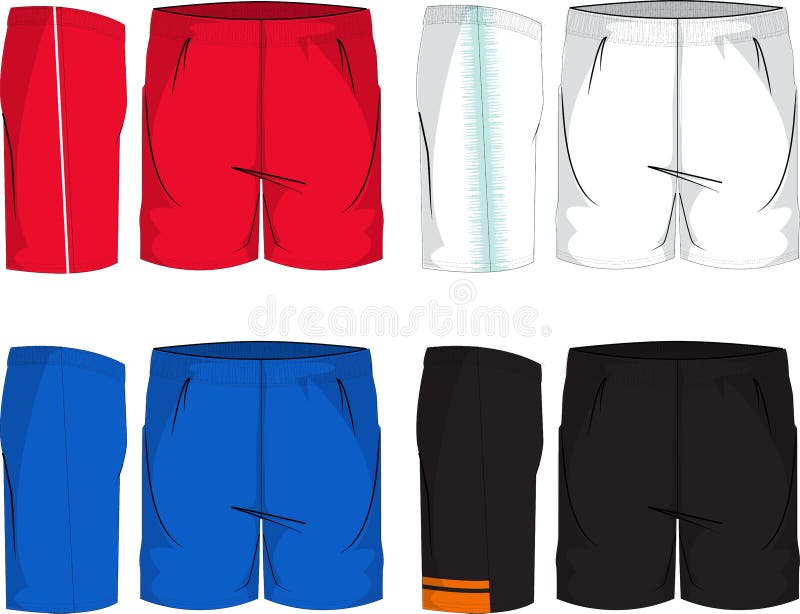 Football Shorts Icon Vector Isolated on White Background, Football ...